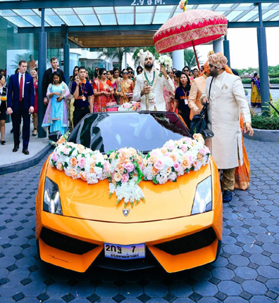 Best Wedding car decorations